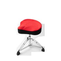 Air Glide Drum Throne Saddle Seat, Red