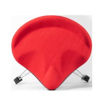 Air Glide Drum Throne Saddle Seat, Red