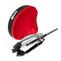 Air Glide Drum Throne Saddle Seat, Red