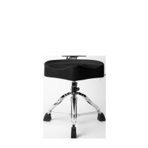 Spindle Drum Throne Saddle Seat, Black