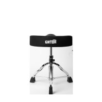 Spindle Drum Throne Saddle Seat, Black