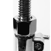 Spindle Drum Throne Saddle Seat, Black