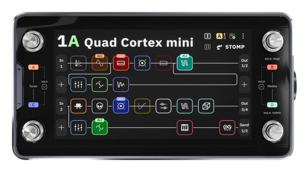 Quad Cortex Mini Modeling and Effects Processor