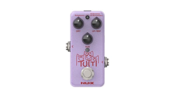 TUTTI Polyphonic Octave Pedal