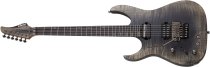 Banshee Mach-6 FR-S Left-Handed Electric Guitar, Fallout Burst