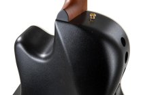Celebrity Deluxe Acoustic/Electric Guitar, Black Satin
