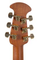 Celebrity Deluxe Acoustic/Electric Guitar, Black Satin