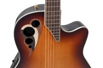 Celebrity Deluxe Acoustic/Electric Guitar, Vintage Suburst Satin