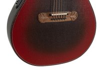 Adamas Acoustic/Electric Guitar 1687GT Deep Non-Cutaway, Reverse Red Burst