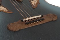 Adamas Acoustic/Electric Guitar 1687GT Deep Non-Cutaway, Blue Burst Deep Body
