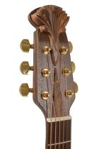 Adamas Acoustic/Electric Guitar 1687GT Deep Non-Cutaway, Blue Burst Deep Body