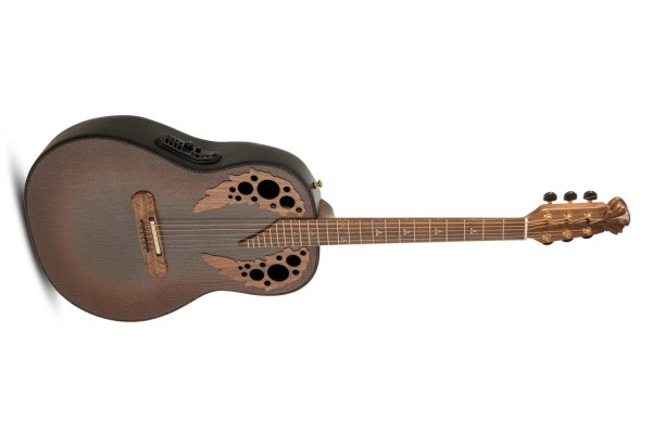 Adamas Acoustic/Electric Guitar 1687GT Deep Non-Cutaway, Reverse Brown Burst