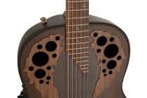 Adamas Acoustic/Electric Guitar 1687GT Deep Non-Cutaway, Reverse Brown Burst