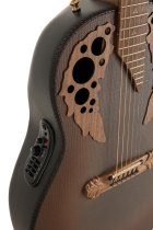 Adamas Acoustic/Electric Guitar 1687GT Deep Non-Cutaway, Reverse Brown Burst