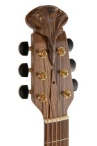 Adamas Acoustic/Electric Guitar 1687GT Deep Non-Cutaway, Reverse Brown Burst