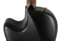 Adamas Acoustic-Electric Guitar Deep Contour Cutaway with Case, Reverse Red Burst