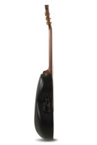 Adamas Acoustic-Electric Guitar Deep Contour Cutaway with Case, Black