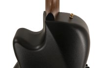Adamas Acoustic-Electric Guitar Deep Contour Cutaway with Case, Reverse Brown Burst