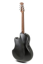 Adamas Cutaway Mid-depth Contour Acoustic-Electric, Natural Woven Texture Black
