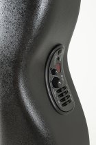 Adamas Cutaway Mid-depth Contour Acoustic-Electric, Natural Woven Texture Black