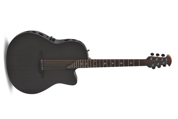 Adamas Evolution Series Carbon Fiber Top Acoustic-Electric Guitar, Natural Carbon Black