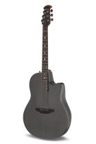 Adamas Evolution Series Carbon Fiber Top Acoustic-Electric Guitar, Natural Carbon Black