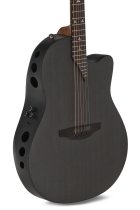 Adamas Evolution Series Carbon Fiber Top Acoustic-Electric Guitar, Natural Carbon Black