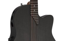 Adamas Evolution Series Carbon Fiber Top Acoustic-Electric Guitar, Natural Carbon Black