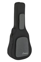 Nylon Guitar Gig Bag Soft Case, Black/Anthracite