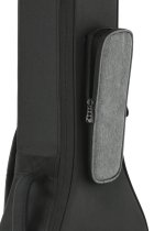 Nylon Guitar Gig Bag Soft Case, Black/Anthracite