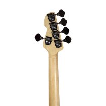Yellow JB 5-String Electric Bass With Gigbag, Yellow