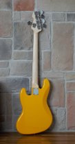 Yellow JB 5-String Electric Bass With Gigbag, Yellow