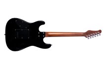 Sonamaster Elite Series Electric Guitar, Natural Striped Ebony
