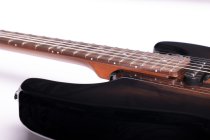 Sonamaster Elite Series Electric Guitar, Natural Striped Ebony