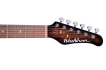 Sonamaster Elite Series Electric Guitar, Natural Striped Ebony