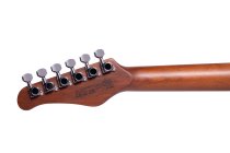 Sonamaster Elite Series Electric Guitar, Natural Striped Ebony