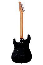 Sonamaster Elite Series Electric Guitar, Transparent Black