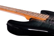 Sonamaster Elite Series Electric Guitar, Transparent Black