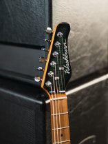 Sonamaster Elite Series Electric Guitar, Transparent Black