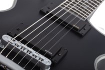Solo-II Damien Platinum Electric Guitar, Satin Black