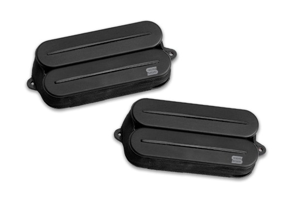 Wes Hauch Signature Jupiter Rails 6-String Humbuckers Pickup Set, Black
