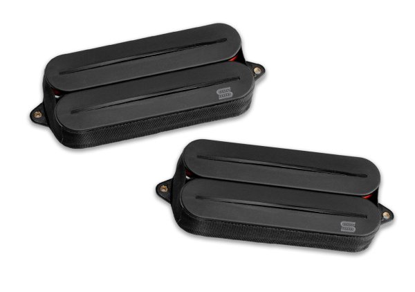 Wes Hauch Signature Jupiter Rails 7-String Humbuckers Pickup Set, Black
