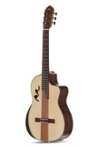 Café Cortado Cutaway Guitar Rosewood Satin Acoustic / Electric Guitar with Case