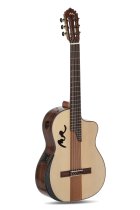 Café Cortado Cutaway Guitar Rosewood Satin Acoustic / Electric Guitar with Case