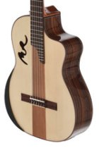 Café Cortado Cutaway Guitar Rosewood Satin Acoustic / Electric Guitar with Case