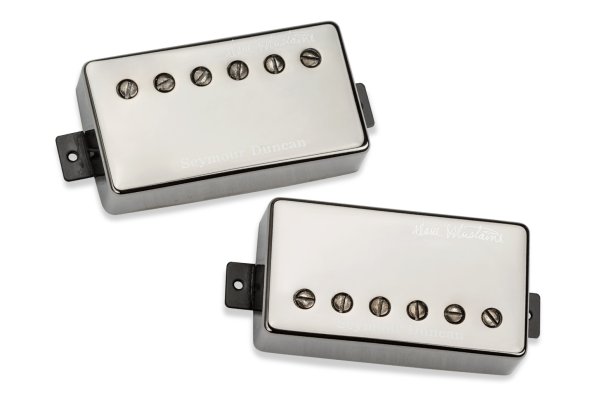 LLT Dave Mustaine Thrash Factor Humbucker Pickups Set, Black Nickel