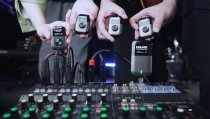 5.8GHz Stereo Wireless In-ear Monitor System, 4 Receivers