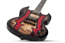Barbarian Special Edition Electric Guitar, Blood River Burl