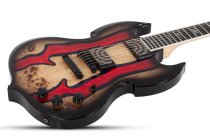 Barbarian Special Edition Electric Guitar, Blood River Burl