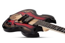 Barbarian Special Edition Electric Guitar, Blood River Burl
